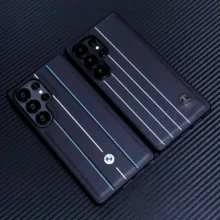 قاب طرح BMW خط آبی و سفید سامسونگ Galaxy S24 Ultra