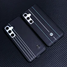 قاب طرح BMW خط آبی و سفید سامسونگ Galaxy S24 FE