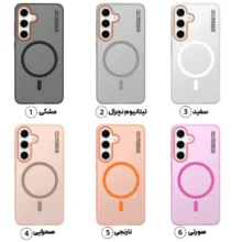 قاب نازک مگ‌سیف مات سامسونگ S22 Ultra مدل Syndee
Samsung S22 Ultra Magsafe Matte Syndee Case
