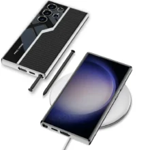 کاور اورجینال سامسونگ S22 Ultra برند GKK مدل Pro Case
Samsung S22 Ultra GKK Luxury Leather Case