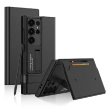 کاور اورجینال سامسونگ S24 Ultra برند GKK مدل Wallet Case
Samsung S24 Ultra GKK Wallet Case