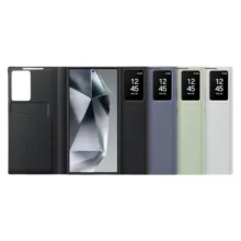 کیف هوشمند اورجینال گوشی سامسونگ S24 Ultra مدل Smart view Wallet Case
Samsung Galaxy S24 Ultra Smart View Wallet Case