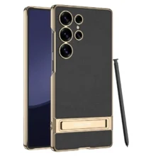کاور اورجینال سامسونگ S24 Ultra برند GKK مدل Leather Stand
Samsung S24 Ultra GKK Leather Stand Case