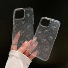 قاب فانتزی پاپیونی آیفون 13Pro
Iphone 13Pro Bowknot Shiny Case