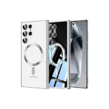 قاب شفاف مگ سیف سامسونگ S24 FE محافظ لنزدار برند Berlia
Samsung S24 FE Berlia Magsafe Case