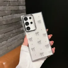 قاب فانتزی پاپیونی گوشی سامسونگ A13
Samsung Galaxy A13 Bowknot Shiny Case