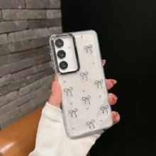 قاب فانتزی پاپیونی گوشی سامسونگ S25 Ultra
Samsung Galaxy S25 Ultra Bowknot Shiny Case