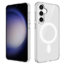 قاب مگ سیف شفاف گوشی S24 FE سامسونگ برند Berlia
Samsung Galaxy S24 FE Clear Magsafe Cover