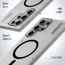 قاب نازک مگ‌سیف مات سامسونگ Note20 Ultra مدل Syndee
Samsung Note20 Ultra Magsafe Matte Syndee Case